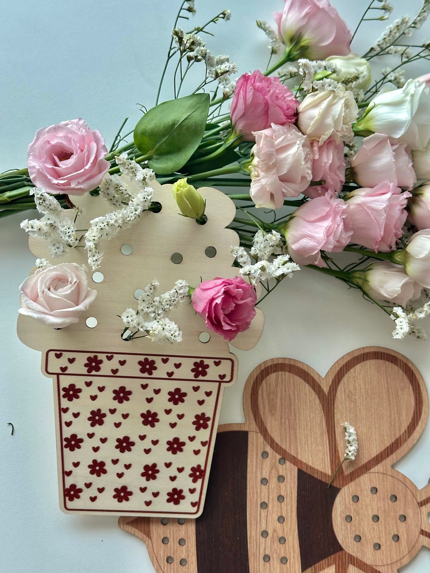 Wooden Flower Shaped Board