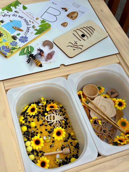 Buzzing Beehive Dump & Play Sensory Kit