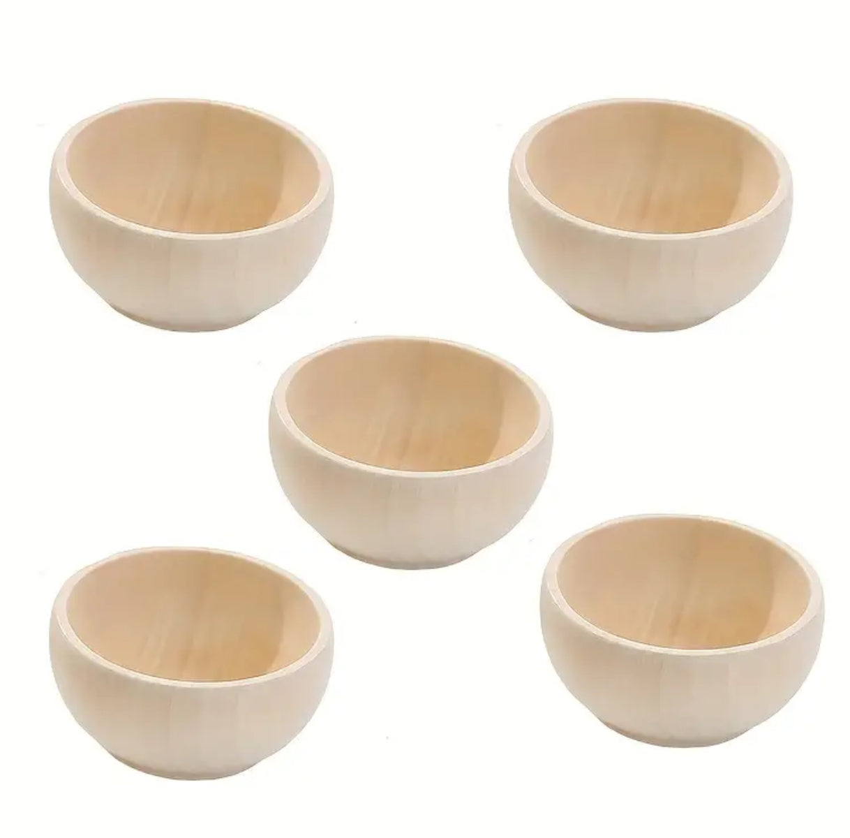 Wooden Bowls (5pcs)